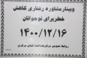 وبینار مشاوره رفتاری کاهش خطر برای نوجوانان، سالن جلسات مرکز بهداشت استان مرکزی، ۱۶ اسفند ماه