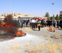 جلسه آمزشی ایمنی سازه ای و حریق بیمارستان ها، سالن جلسات مرکز بهداشت استان مرکزی، ۴ آبان ماه