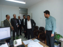 بازدید سرپرست معاونت بهداشتی و تیم همراه از مرکز بهداشت شهرستان اراک