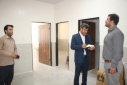 بازدید معاون اجرایی معاونت بهداشتی و مهندسین منابع فیزیکی دانشگاه از پایگاه سلامت آزادگان شهرستان محلات