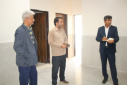 بازدید معاون اجرایی معاونت بهداشتی و مهندسین منابع فیزیکی دانشگاه از پایگاه سلامت آزادگان شهرستان محلات