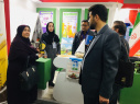 بازدید سرپرست معاونت بهداشتی از غرفه تغذیه مرکز بهداشت استان مرکزی ( با معرفی نان کامل و بیان فواید آن)