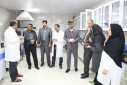 بازدید دکتر زیلابی از آزمایشگاه بهداشت حرفه ای
