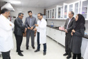 بازدید دکتر زیلابی از آزمایشگاه بهداشت حرفه ای
