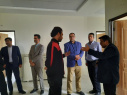 بازدید سرپرست معاونت بهداشتی با تفاق معاون اجرایی مرکز بهداشت استان مرکزی از ساختمان در حال ساخت شبکه بهداشت شهرستان شازند