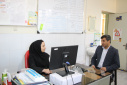 بازدید سرزده معاون اجرایی مرکز بهداشت استان مرکزی  از پایگاه سلامت ۲۲ بهمن