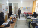 بازدید معاون فنی مرکز بهداشت استان مرکزی از مرکز خدمات جامع سلامت شماره یک
