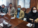 برگزاری جلسه پایش شاخص های بهداشتی گسترش شبکه،آمار و بهورزی