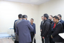 بازدید دکتر زیلابی از مرکز آماده بهره بردای  خدمات جامع سلامت شبانه روزی شماره ۱ شهرستان شازند