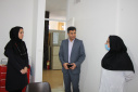 بازدید مسئول ستاد نوروزی دانشگاه علوم پزشکی و خدمات بهداشتی درمانی اراک از مرکز خدمات جامع سلامت شماره یک اراک