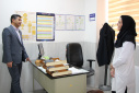 بازدید مسئول ستاد نوروزی دانشگاه علوم پزشکی و خدمات بهداشتی درمانی اراک از مرکز خدمات جامع سلامت پیله رودی