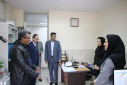 بازدید نوروزی معاون بهداشتی دانشگاه علوم پزشکی اراک از مرکز بهداشت شهرستان اراک