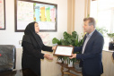 تقدیر از دو خانه بهداشت روستای سوار آباد و بغدادی با اهدای گواهینامه اماکن بدون دخانیات در هفته ملی بدون دخانیات