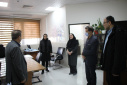 بازدید نوروزی معاون بهداشت از ستاد معاونت بهداشت؛ قدردانی از تلاش‌های کارکنان در آغاز سال جدید