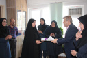 تبریک روز معلم به مربیان مرکز آموزش بهورزی اراک توسط معاون بهداشت دانشگاه علوم پزشکی
