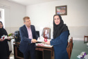 تبریک روز معلم به مربیان مرکز آموزش بهورزی اراک توسط معاون بهداشت دانشگاه علوم پزشکی