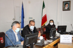 جلسه ارائه عملکرد کرونا ویروس ، سالن جلسات مرکز بهداشت استان مرکزی، ۲۷ فروردین ماه