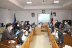 جلسه پایش شاخص ها، سالن جلسات مرکز بهداشت استان مرکزی، ۱۳ بهمن ماه
