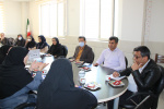 جلسه هماهنگی سرپرست معاونت بهداشتی با مدیران و روسای گروه ها و کارشناسان مسئول