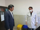 بازدید از مرکز خدمات جامع سلامت و پایگاه سلامت خنداب