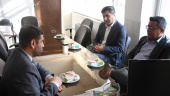 دیدار معاون بهداشتی دانشگاه علوم پزشکی اراک با رئیس شبکه بهداشت شهرستان محلات