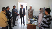 بازدید معاون بهداشتی از  مرکز خدمات جامع سلامت شماره یک شهرستان محلات