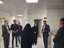بازدید معاون اجرای معاونت بهداشت به همراه رئیس گروه گسترش، از مرکز خدمات جامع سلامت شهری و روستایی شهرستان آشتیان