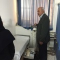 بازدید معاون اجرایی مرکز بهداشت استان مرکزی از مرکز خدمات جامع سلامت روستایی قدس گرکان، شهرستان اشتیان، استان مرکزی، ۲۶ مهر ماه