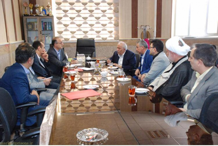 حضور رییس مرکز بیماریهای واگیر وزارت بهداشت و درمان در زندان مرکزی اراک، استان مرکزی، ۱۸ مهر ماه