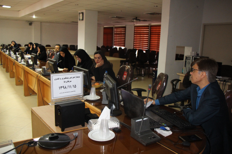 وبینار پیشگیری و کنترل سرطان ها، سالن جلسات مرکز بهداشت استان مرکزی، ۱۵ بهمن ماه