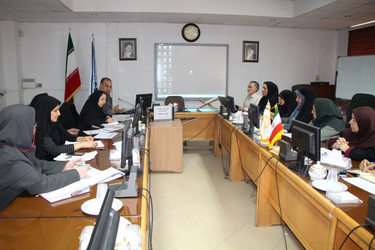 کمیته آموزش و پیشگیری از کرونا ویروس ۲۰۱۹ ، سالن جلسات مرکز بهداشت استان مرکزی، ۵ بهمن ماه