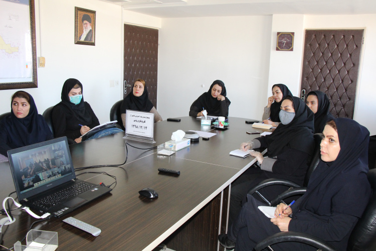 وبینار وزارتی مدیریت استرس در پیشگیری از کرونا ویروس، سالن جلسات مرکز بهداشت استان مرکزی ، ۱۴ اسفند ماه