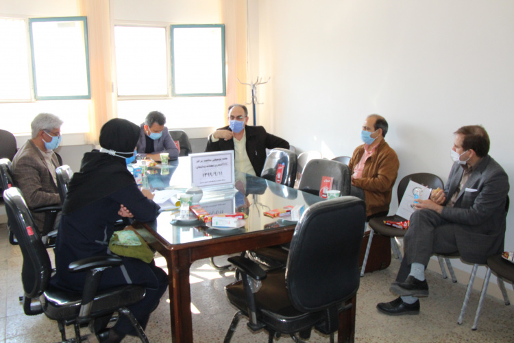 جلسه توجیهی مناقصه مراکز phcشهری ( محلات و دلیجان)، سالن جلسات مرکز بهداشت استان مرکزی، ۱۱ آذر ماه