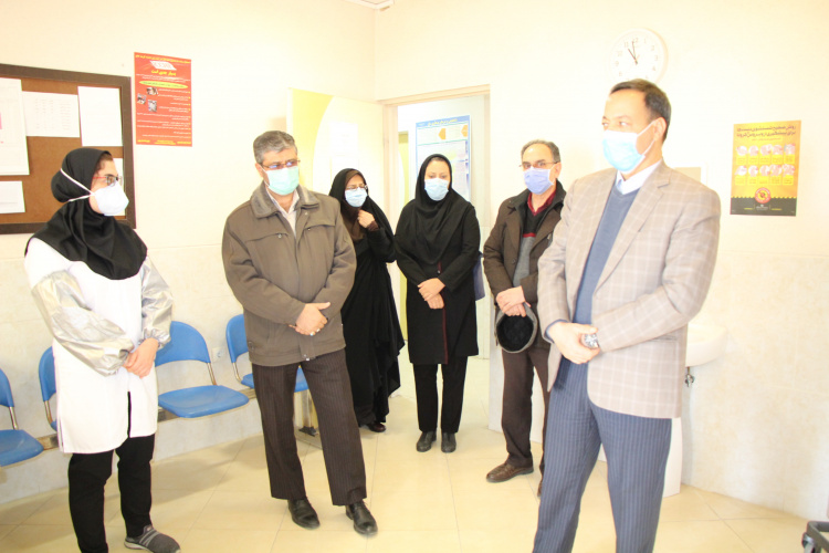 بازدید از مرکز جامع سلامت کارچان و تقدیر و تشکر از ورثه مرحوم حاج ناصر کارچانی، ۲۳ آذر ماه