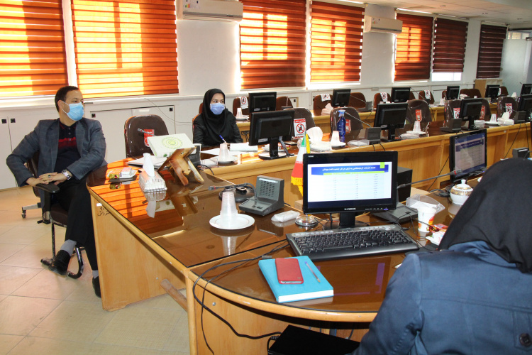 جلسه ارائه شاخص گروه ها ، سالن جلسات مرکز بهداشت استان مرکزی، ۱۷ دی ماه