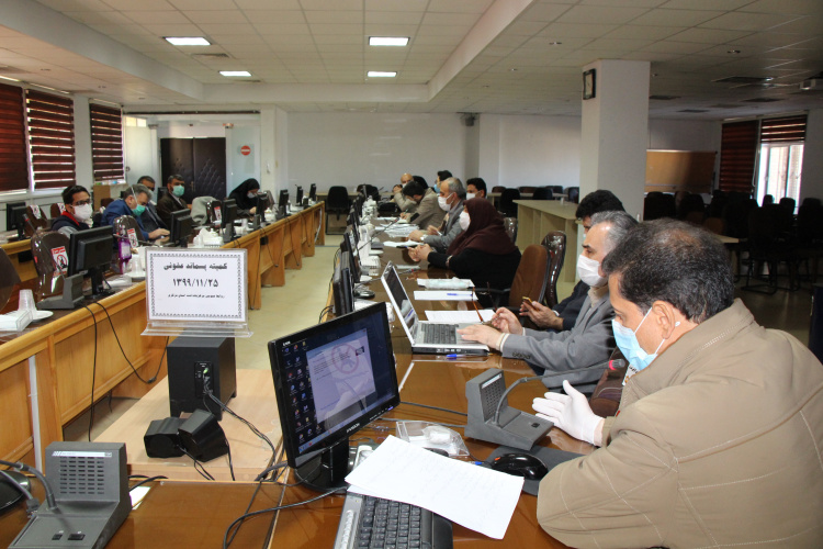 کمیته پسماند عفونی، سالن جلسات مرکز بهداشت استان مرکزی، ۲۵ بهمن ماه