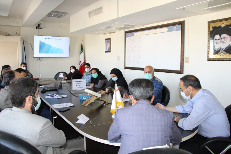 جلسه هماهنگی واکسیناسیون کووید ۱۹، سالن جلسات مرکز بهداشت استان مرکزی، ۲۰ اردیبهشت ماه