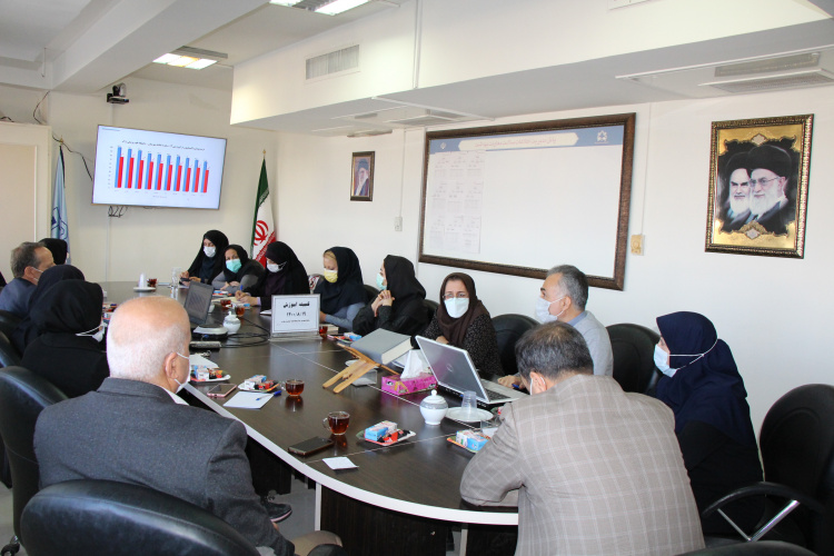 کمیته آموزش(مناسبت های بهداشتی)، سالن جلسات مرکز بهداشت استان مرکزی، ۱۹ آبان ماه