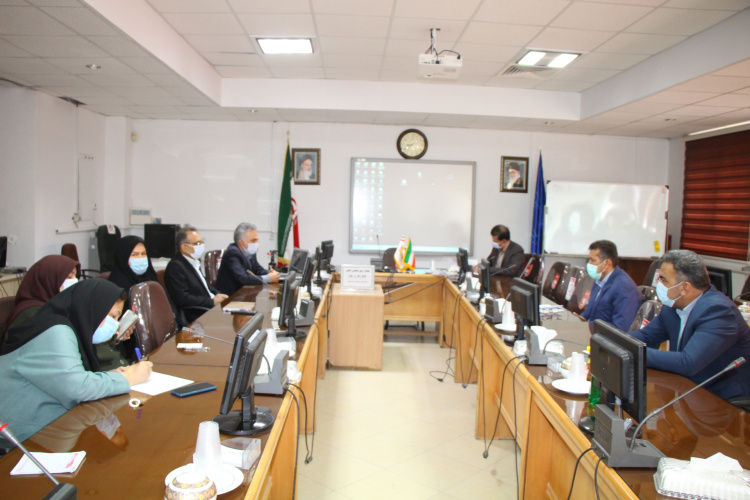 جلسه بین بخشی التور، سالن جلسات مرکز بهداشت استان مرکزی، ۲۳ خرداد ماه