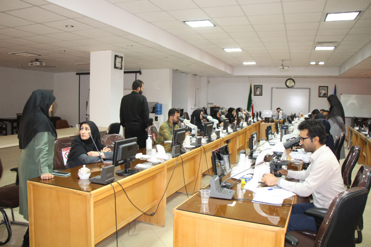 کارگاه آموزشی تشخیص مالاریا، سالن جلسات مرکز بهداشت استان مرکزی، ۱۵  تیر ماه