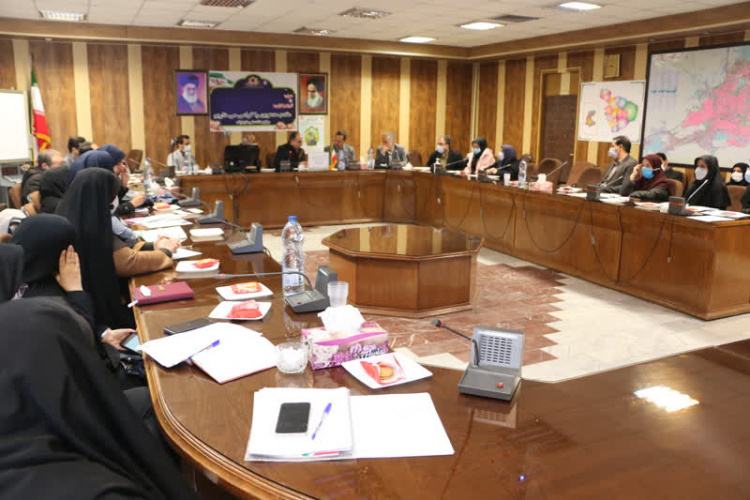 جلسه پایش شاخص های بهداشتی مرکز بهداشت شهرستان اراک، سالن جلسات مرکز بهداشت، ۷ اسفند ماه