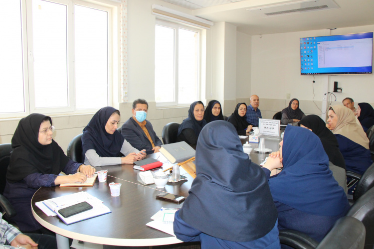 کمیته آموزش، سالن جلسات مرکز بهداشت استان مرکزی، ۱۶ مرداد ماه