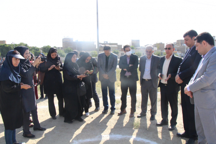 آئین کلنگ زنی پایگاه سلامت فردوس