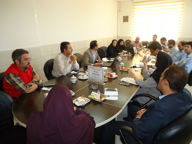 کارگاه آموزشی تدوین برنامه عملیاتی بلایا و فوریت ها(EOP) ویژه کارشناس مسئولان بهداشت محیط شهرستان های تابعه