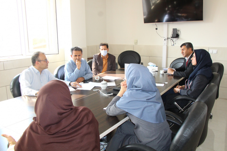 جلسه هماهنگی سلامت نگار ، سالن جلسات مرکز بهداشت استان مرکزی، ۱۴ آبان ماه