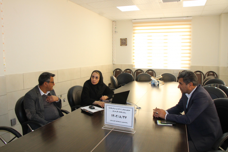 سومین وبینار راه اندازی مرکز سلامت روان جامع نگر(سراج)، سالن جلسات مرکز بهداشت استان مرکزی، ۲۷ آبان ماه