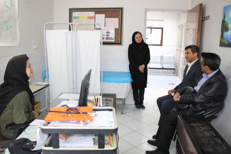 بازدید سرزده از مرکز خدمات جامع سلامت حاج خیری