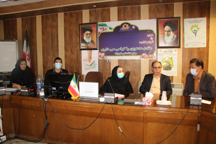 برگزاری جلسه پایش شاخص های سلامت روان اجتماعی و اعتیاد