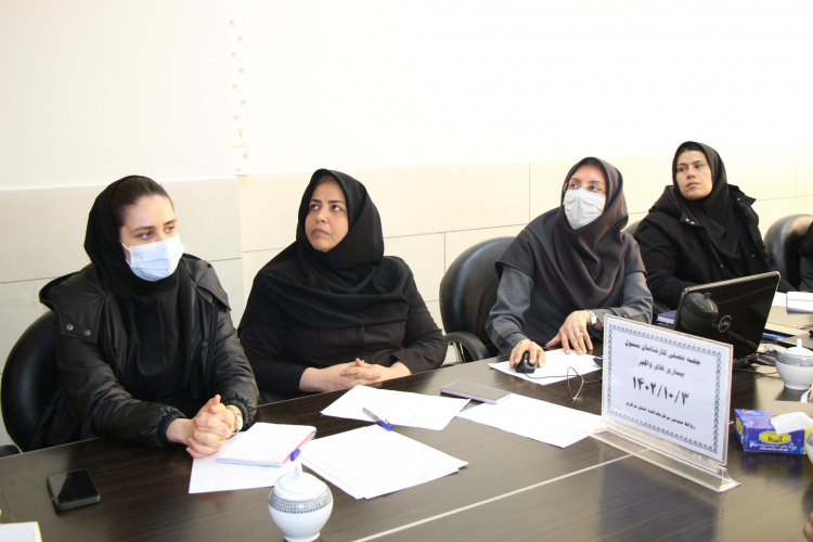 جلسه فصلی کارشناسان مسئول شهرستان ها برگزار شد