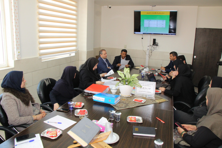 ارزیابی اجرای پویش ملی سلامت غربالگری دیابت و پرفشار خونی در استان مرکزی با حضور ناظر وزارت بهداشت